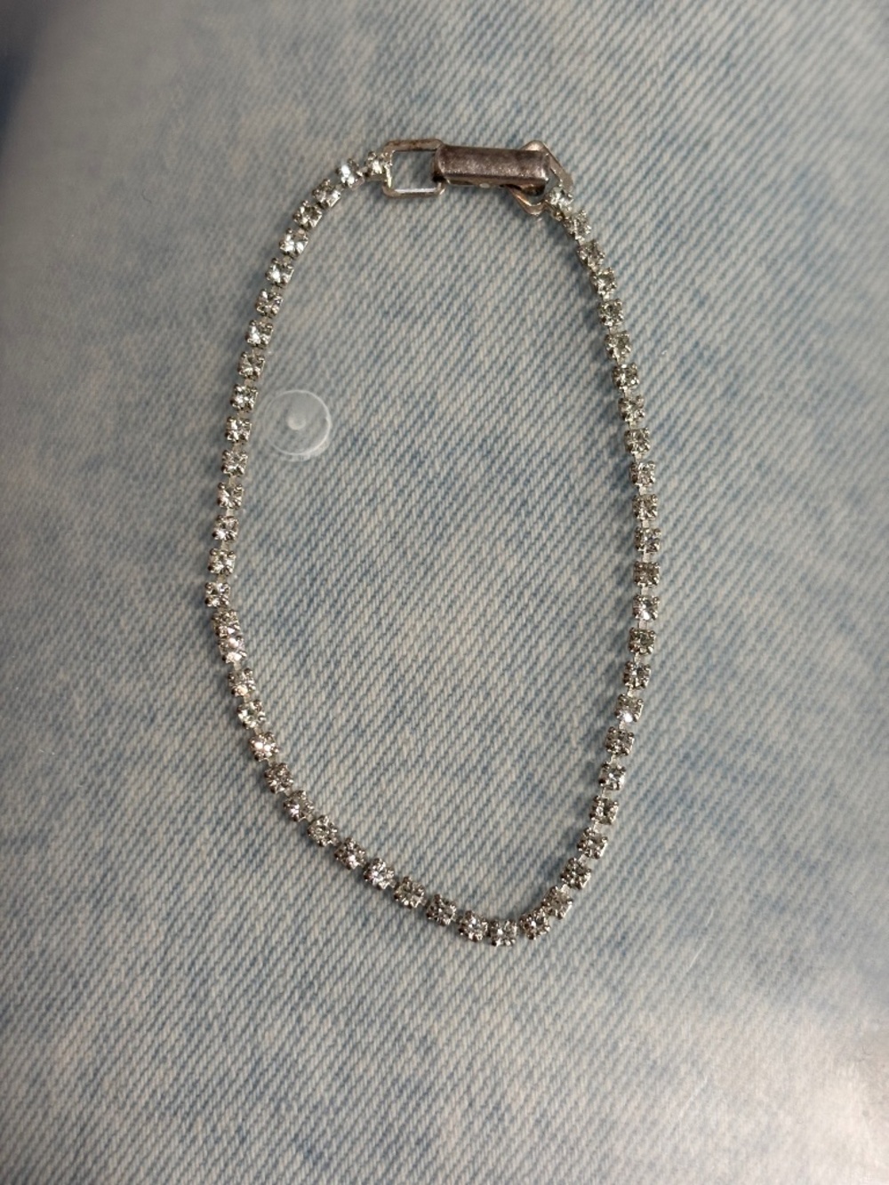 Faux Tennis Bracelet 🎾